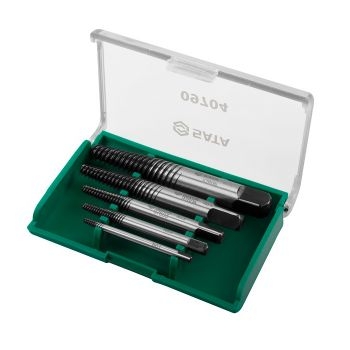 Bộ taro nhổ ốc gãy 5 chi tiết SATA 09704
