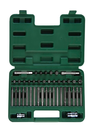 Bộ dầu tua vít chuôi lục giác 8mm 42 chi tiết SATA 09327