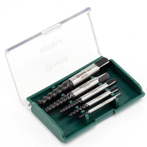 Bộ taro nhổ ốc gãy cỡ lớn 5 chi tiết SATA 09704A