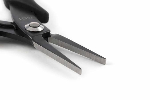 Kìm mũi phẳng gắp linh kiện điện tử 5inch chống tĩnh điện SATA 75121