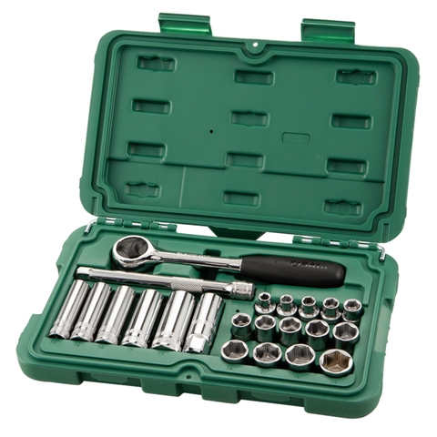 Bộ đầu cờ lê SATA 1/4inch 1 bộ 22 cái 09524