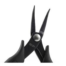 Kìm mũi cong gắp linh kiện điện tử 5inch chống tĩnh điện SATA 75131