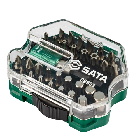 Bộ mũi tua vít đa năng đuôi lục giác 1/4inch 31 chi tiết SATA 09333