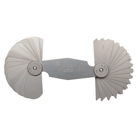 Bộ dưỡng đo bán kính Mitutoyo 186-107 15.5-25mm (30 lá)