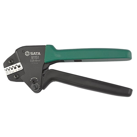 Kìm bấm cốt dây điện sleeves SATA 91152