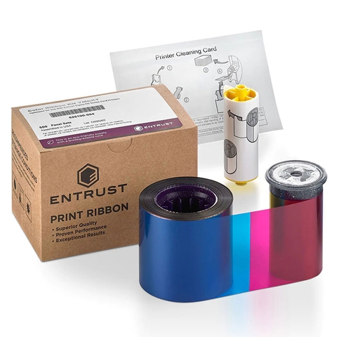 Ribbon YMCKT ENTRUST 525100-004-S100
