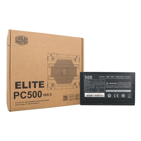 Nguồn máy tính Cooler Master Elite V3 230V PC500 Box - 500W