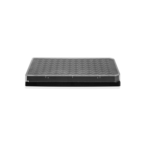 Đĩa nuôi cấy tế bào 96 giếng bằng nhựa, đĩa đen, nắp trong (96-well Plate), hãng LabSelect