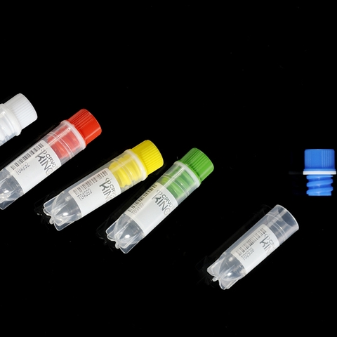 Ống nghiệm bảo quản lạnh có mã vạch bên, nắp ren trong (2.0ml Internal Thread Cryovials with Multi Codes-Traditional), hãng Biologix