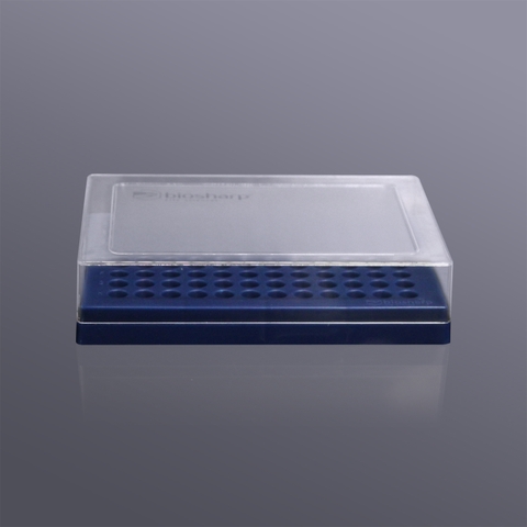 Giá đỡ ống PCR 0,2mL, 96 vị trí, chất liệu PC, mã BS-02-PB96-PC, hãng Biosharp