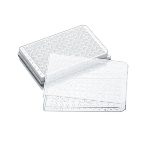 Đĩa nuôi cấy tế bào 96 giếng, đáy trong, (96-Well Clear Bottom), hãng LabSelect-China