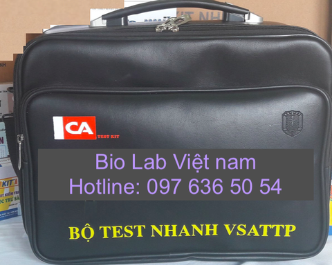 Bộ valy dụng cụ (không bao gồm Kit thử), Bộ Công An