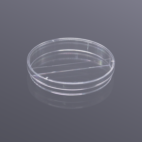 Đĩa petri 90mmx15mm, 2 ngăn-3 ngăn-4 ngăn, 10 cái/gói, vô trùng, hãng Biosharp