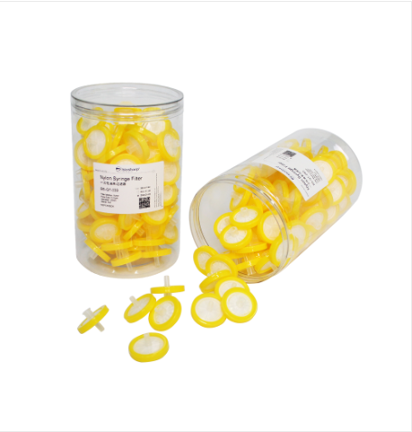 Đầu lọc mẫu (Syringe filters), 25mm, chất liệu Nylon, không tiệt trùng, hãng Biosharp
