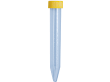 15ml Centrifuge Tube, Screw Cap, Yellow, Sterile, 100/Bag