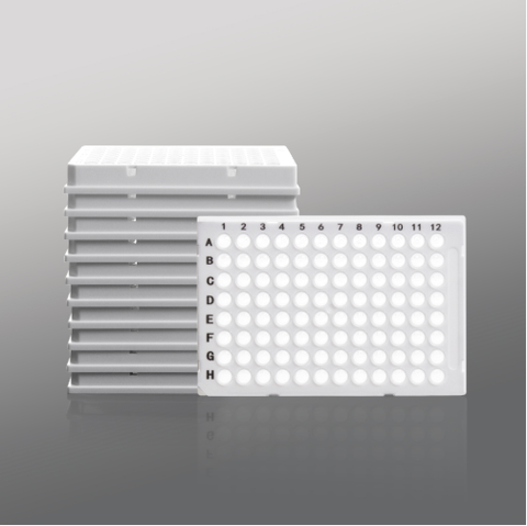 Đĩa PCR 96 giếng 0.1mL, kín viền (96-well PCR Microplate), hãng Labselect-China