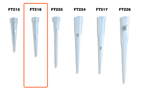 0.2-10ul Filter Tip, Natural, Sterile, 96/Rack