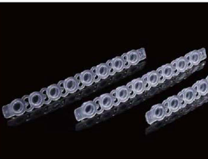 Nắp PCR 8 Strip bằng, vòm (PCR 8- Strip tubes caps Flat, Domed), FCOMBIO