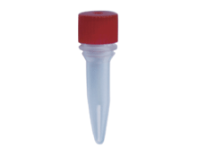 1.5ml Conical Tube With Screw Cap, Sterile, Red, 500/Bag