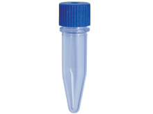 1.65ml Conical Tube With Screw Cap, Sterile, Blue, 500/Bag