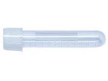 5ml Tube, Dual Cap, Sterile, Polypropylene, 50/Bag