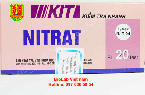 KIT kiểm tra nhanh Nitrat (NaT04), Bộ Công An