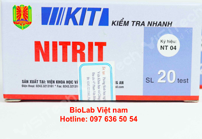 KIT kiểm tra nhanh Nitrit (NT04), Bộ Công An