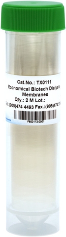 Dialysis membrane, 77mm