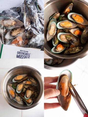 Cách Sơ Chế & Chế Biến Vẹm Xanh Đông Lạnh Ngon Chuẩn Vị