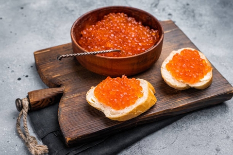 Lợi ích sức khỏe của trứng cá hồi