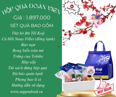 🎁 SÉT QUÀ ĐOÀN VIÊN ( BEST SELLER)– NIPPON FOOD