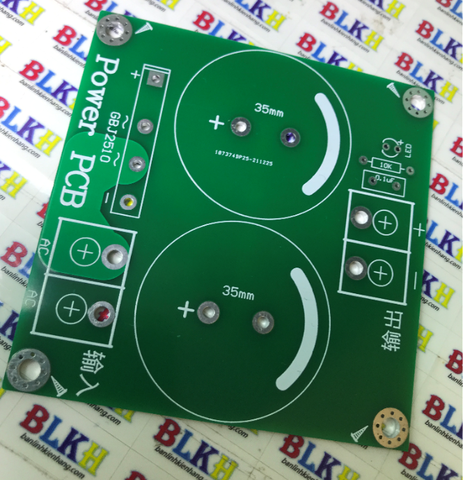 Bo mạch nguồn Audio 2 tụ phi 35 mm-công suất cao 10A 73x73mm