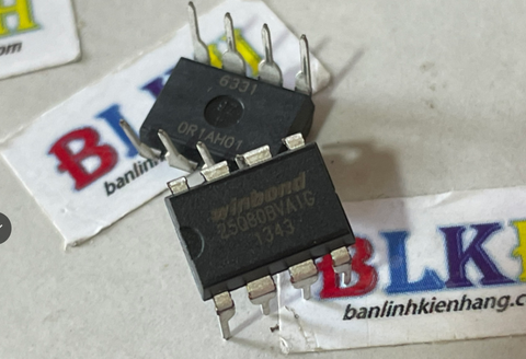 IC EEPROM 25Q80BVAIG 25Q80BV W25Q80BVDAIG DIP-8 chính hãng WINBOND