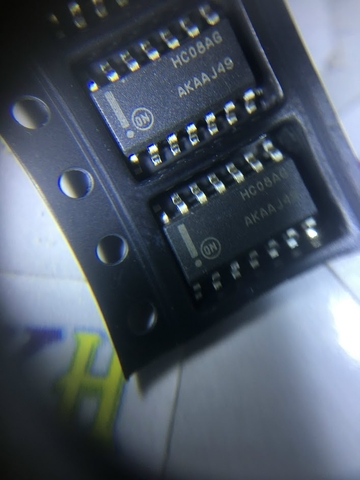 2 IC Logic 74HC08AG HC08AG SOP-14 chính hãng ON