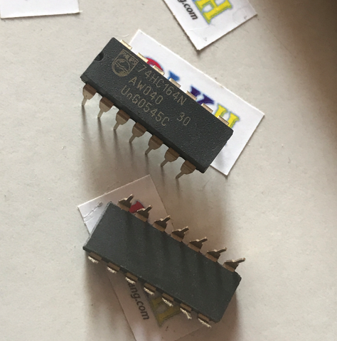 2 IC Logic 74HC164N DIP-14 chính hãng Philips