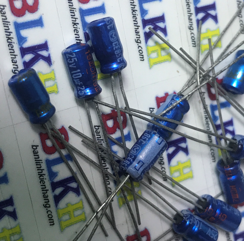 Tụ hóa Nhật Bản 25V 10uF 4x7 chính hãng Panasonic