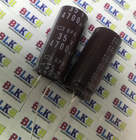 Tụ hóa Nhật Bản 35V 4700uF 18x40 chính hãng