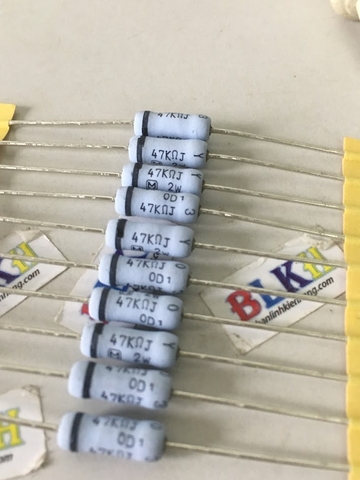 combo 4 con trở 2W 39K 47K 68K 470K 75K 100K chính hãng Panasonic X5-2