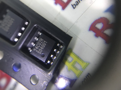 3 IC nhớ 24C02H SOP-8 chính hãng Microchip