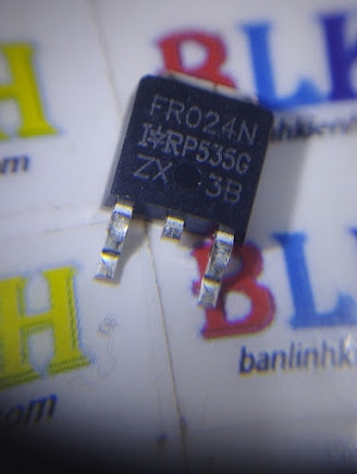 2 IC MOSFET kênh N FR024 FR024N 17A 55V TO-252 chính hãng IR