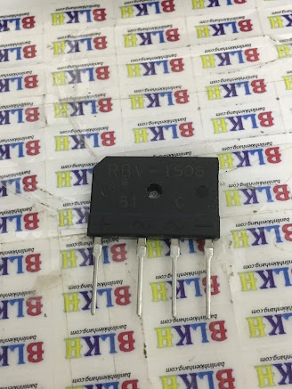 Diode cầu RBV-1506 15A 600V DIP-4 chính hãng( TƯƠNG ĐƯƠNG GBJ1506)