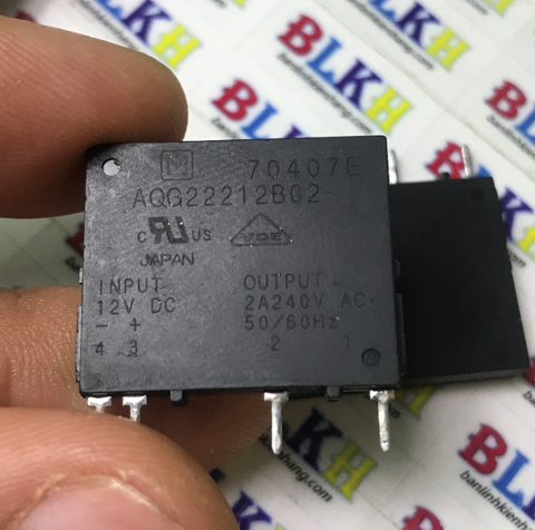 Relay SSR AQG22212B02 12VDC DIP-4 chính hãng Panasonic