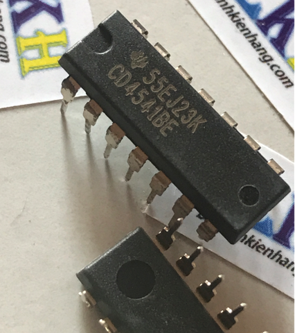 2 IC logic CD4541BE DIP-14 chính hãng TI - tương đương HEF4541 HCF4541