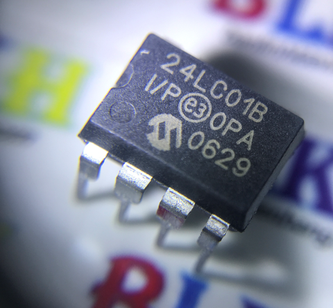 IC EEPROM 24LC01B DIP-8 chính hãng Microchip