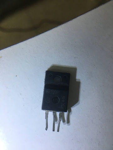 IC Mosfet kênh NIPA60R199CP 6R199P 650V 16A TO-220F chính hãng infineon-tháo máy -lưng nhựa