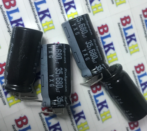 10 Tụ hóa Nhật Bản 35V 680uF 10x20 chính hãng