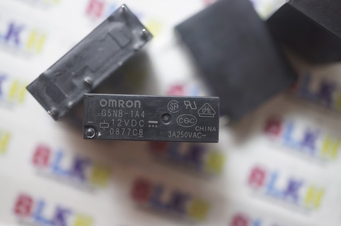 2 Relay G5NB-1A4 12VDC chính hãng OMRON