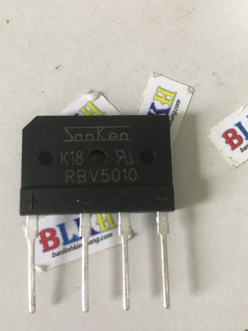Diode cầu RBV5010 5010 SIP-4 chính hãng SANKEN