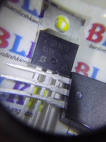IC MOSFET KÊNH P IRF9610PBF IRF9610 9610 TO-220 chính hãng IR VISHAY