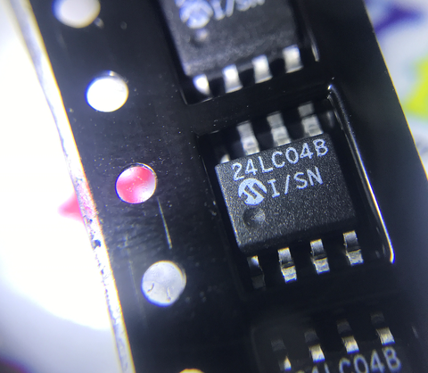 2 IC EEPROM 24LC04B SOP-8 chính hãng Microchip